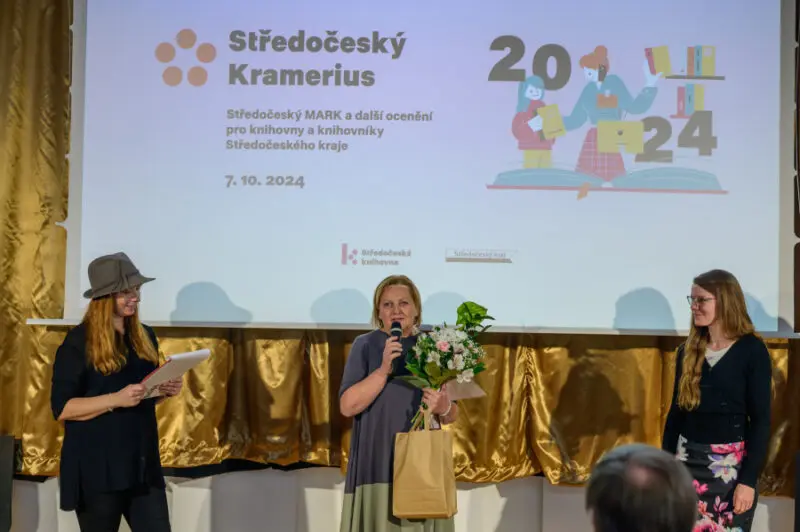 Nominace za Středočeský kraj do celostátní soutěže Městská knihovna roku 2024